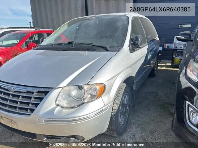 2006 CHRYSLER TOWN & COUNTRY VIN 2A8GP64LX6R640385 — фото 2