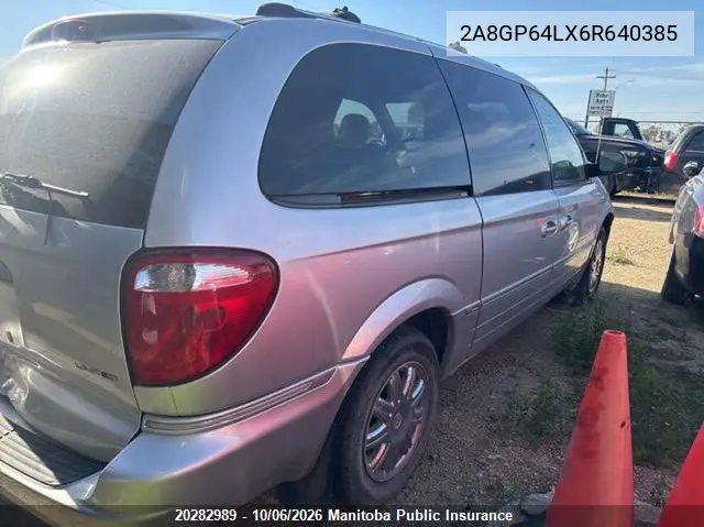 2006 CHRYSLER TOWN & COUNTRY VIN 2A8GP64LX6R640385 — фото 4