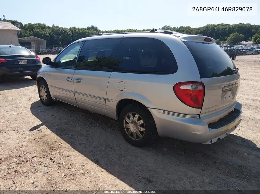 2006 CHRYSLER TOWN & COUNTRY VIN 2A8GP64L46R829078 — фото 3
