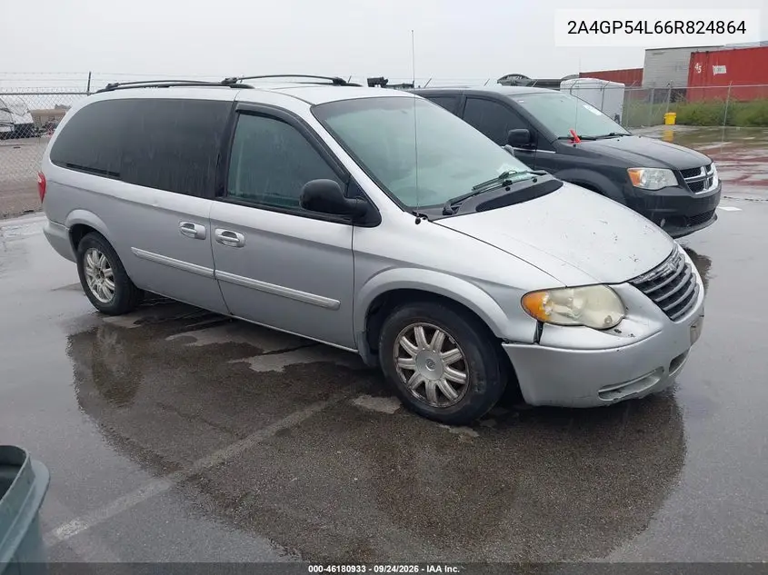 CHRYSLER TOWN & COUNTRY 2006, VIN 2A4GP54L66R824864