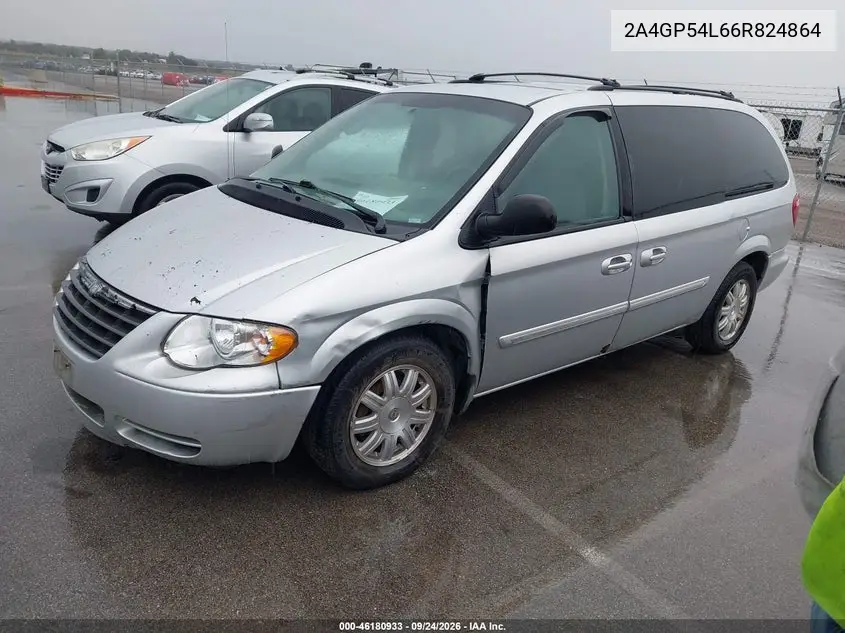 2006 CHRYSLER TOWN & COUNTRY VIN 2A4GP54L66R824864 — фото 2