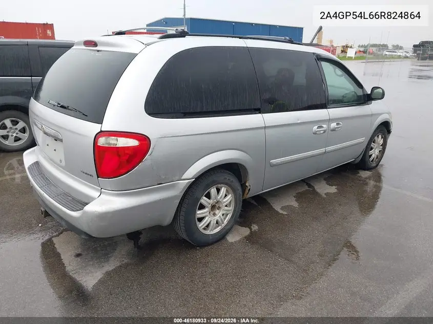 2006 CHRYSLER TOWN & COUNTRY VIN 2A4GP54L66R824864 — фото 4