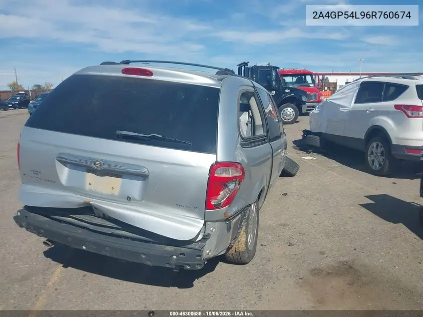 2006 CHRYSLER TOWN & COUNTRY VIN 2A4GP54L96R760674 — фото 4
