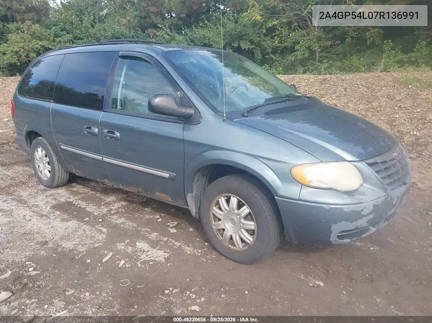 CHRYSLER TOWN & COUNTRY 2007, VIN 2A4GP54L07R136991