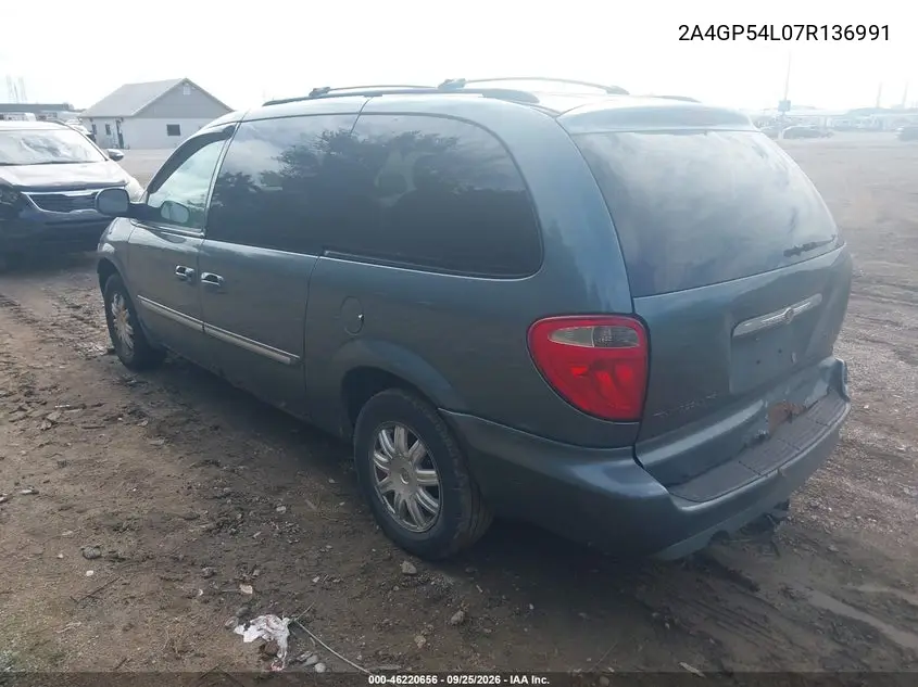 2007 CHRYSLER TOWN & COUNTRY VIN 2A4GP54L07R136991 — фото 3