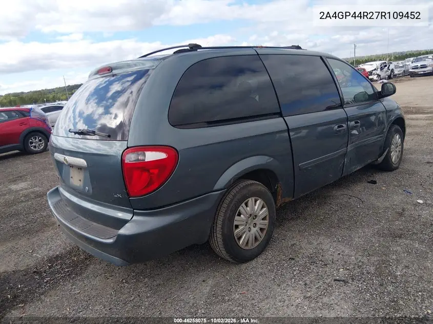 2007 CHRYSLER TOWN & COUNTRY VIN 2A4GP44R27R109452 — фото 4