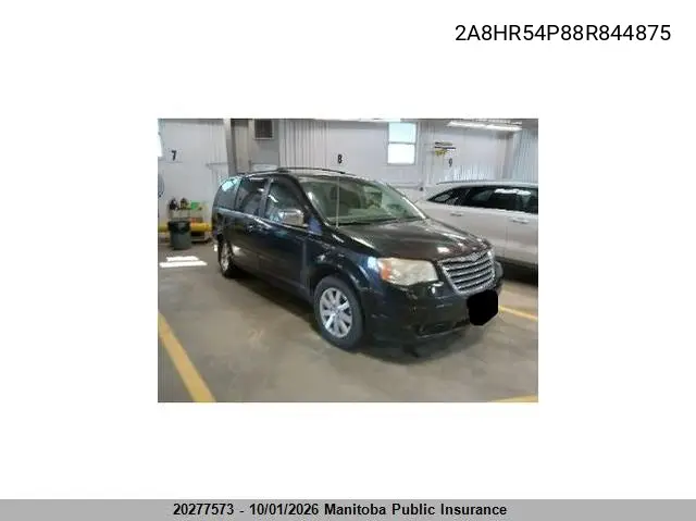 CHRYSLER TOWN & COUNTRY 2008, VIN 2A8HR54P88R844875