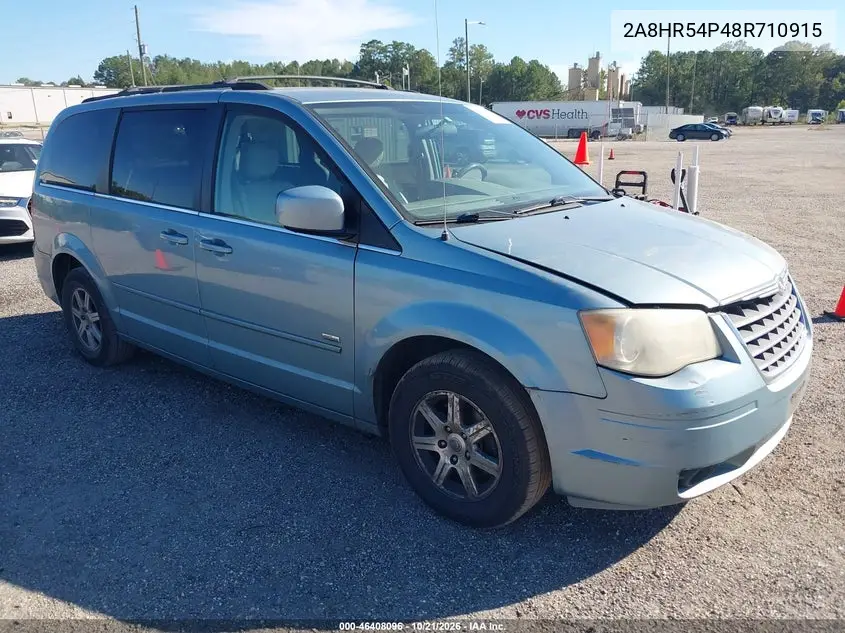 CHRYSLER TOWN & COUNTRY 2008, VIN 2A8HR54P48R710915