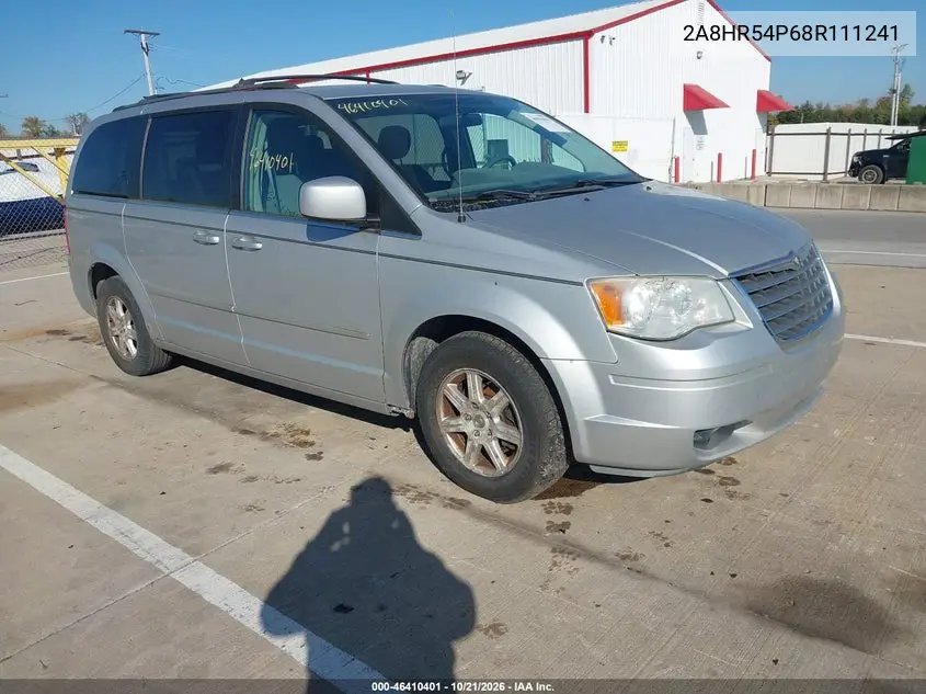 CHRYSLER TOWN & COUNTRY 2008, VIN 2A8HR54P68R111241