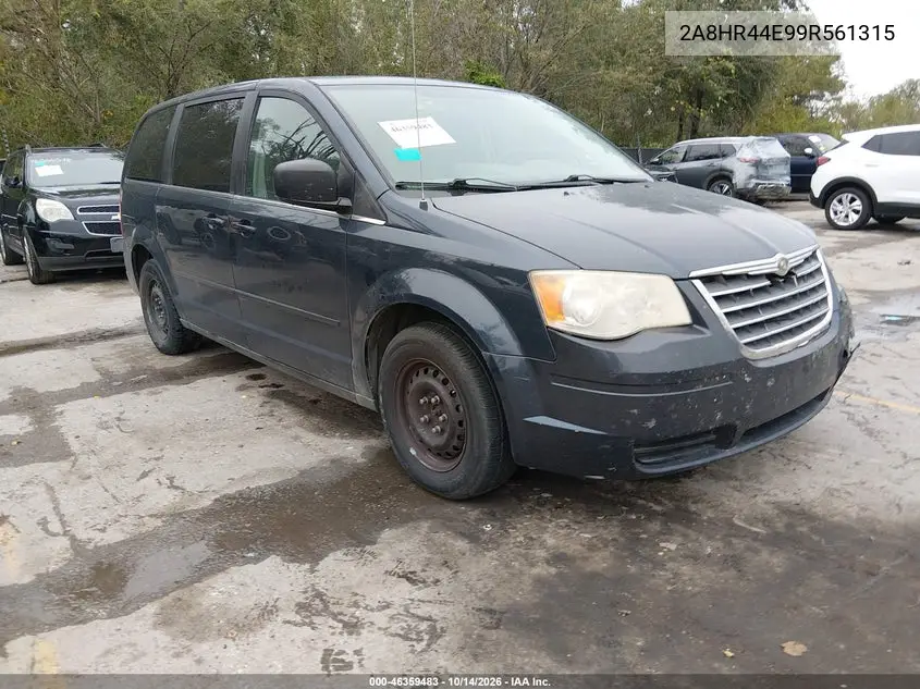 CHRYSLER TOWN & COUNTRY 2009, VIN 2A8HR44E99R561315