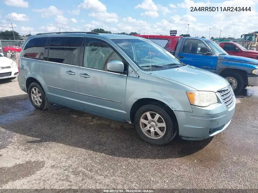 CHRYSLER TOWN & COUNTRY 2010, VIN 2A4RR5D11AR243444