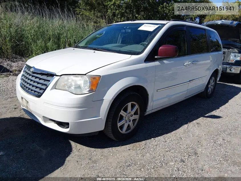 2010 CHRYSLER TOWN & COUNTRY VIN 2A4RR5DX9AR151941 — фото 2