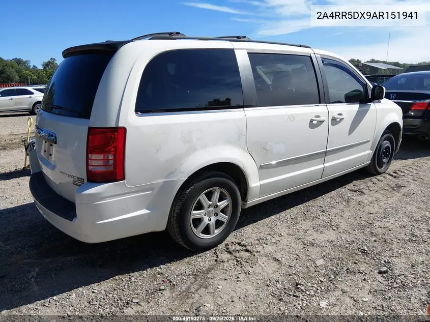 2010 CHRYSLER TOWN & COUNTRY VIN 2A4RR5DX9AR151941 — фото 4