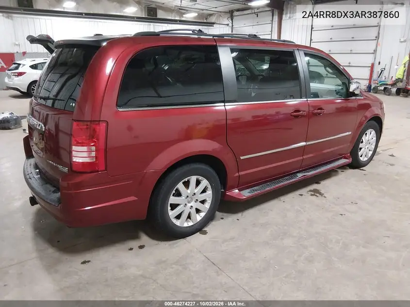 2010 CHRYSLER TOWN & COUNTRY VIN 2A4RR8DX3AR387860 — фото 4