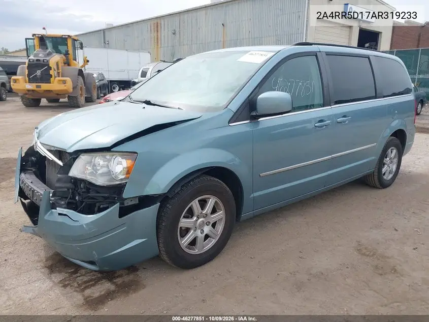 2010 CHRYSLER TOWN & COUNTRY VIN 2A4RR5D17AR319233 — фото 2