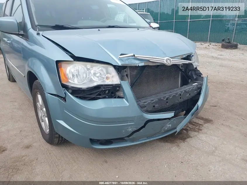 2010 CHRYSLER TOWN & COUNTRY VIN 2A4RR5D17AR319233 — фото 6