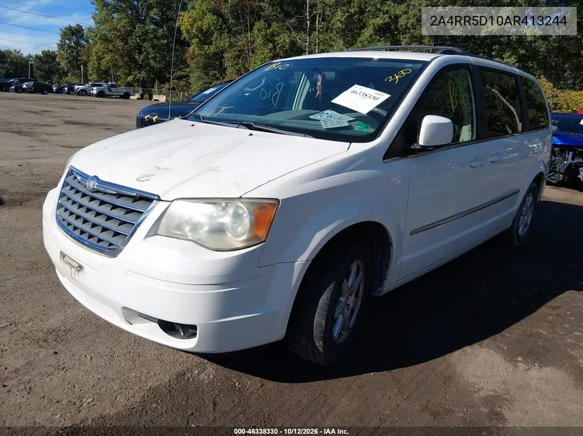2010 CHRYSLER TOWN & COUNTRY VIN 2A4RR5D10AR413244 — фото 2