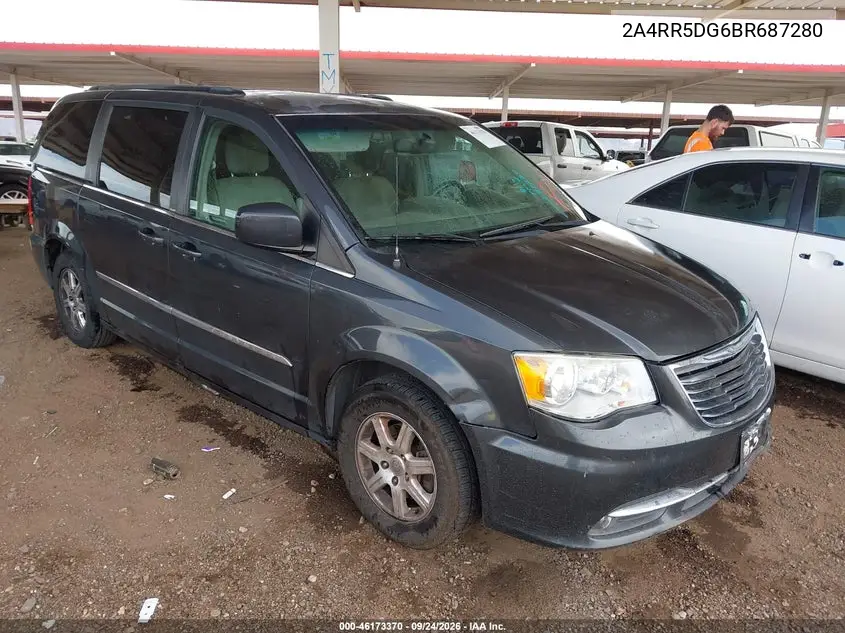 CHRYSLER TOWN & COUNTRY 2011, VIN 2A4RR5DG6BR687280