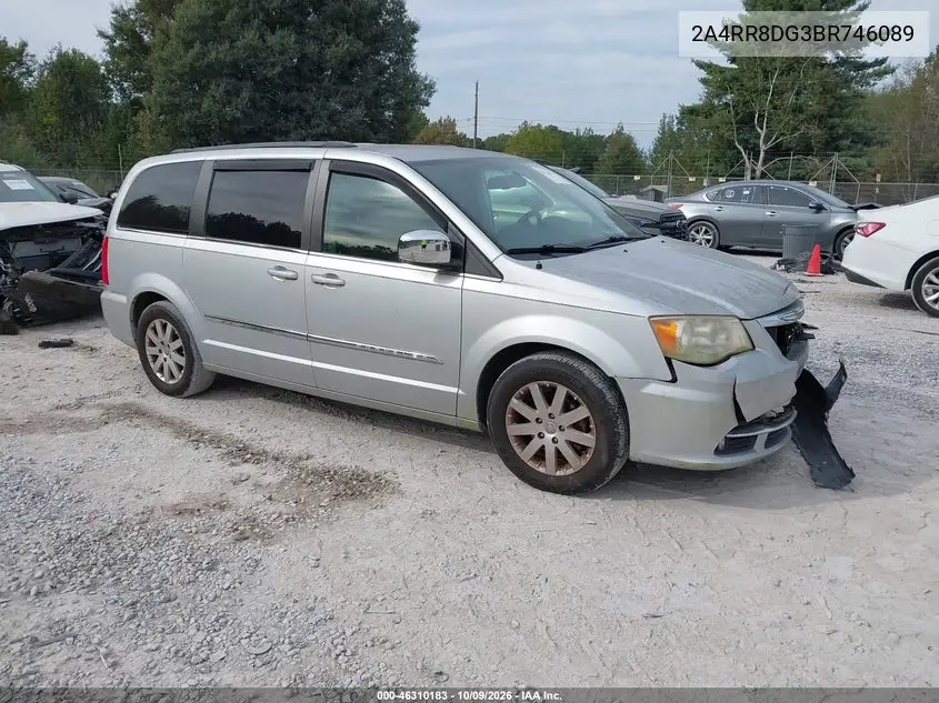 CHRYSLER TOWN & COUNTRY 2011, VIN 2A4RR8DG3BR746089