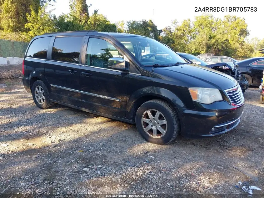 CHRYSLER TOWN & COUNTRY 2011, VIN 2A4RR8DG1BR705783