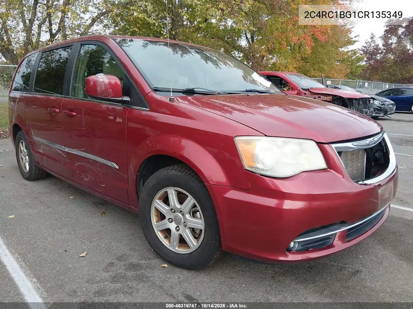 CHRYSLER TOWN & COUNTRY 2012, VIN 2C4RC1BG1CR135349