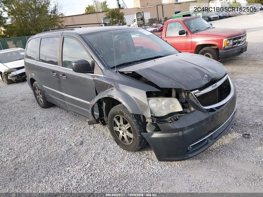 CHRYSLER TOWN & COUNTRY 2012, VIN 2C4RC1BG5CR162506