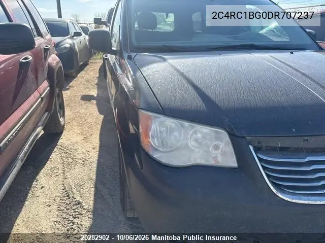 CHRYSLER TOWN & COUNTRY 2013, VIN 2C4RC1BG0DR707237