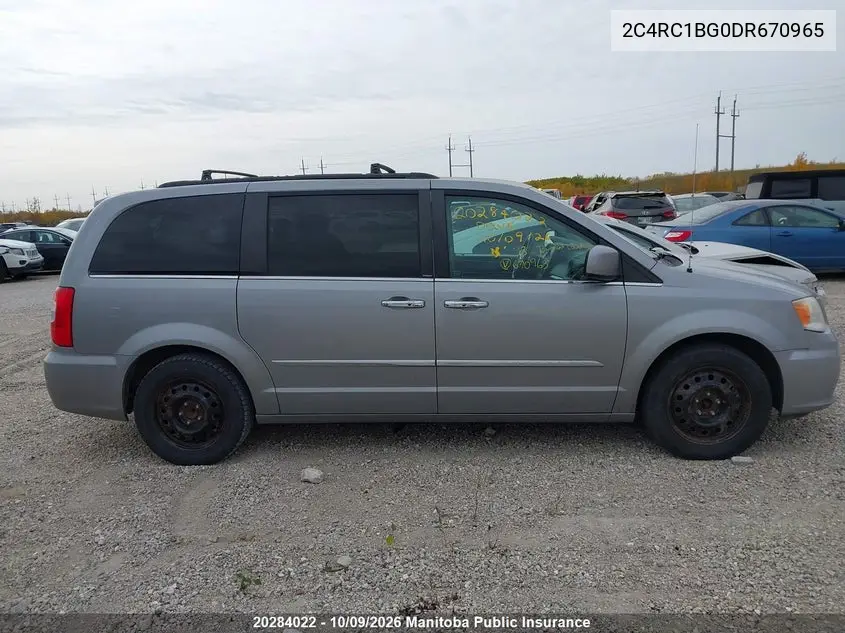 2013 CHRYSLER TOWN & COUNTRY VIN 2C4RC1BG0DR670965 — фото 13