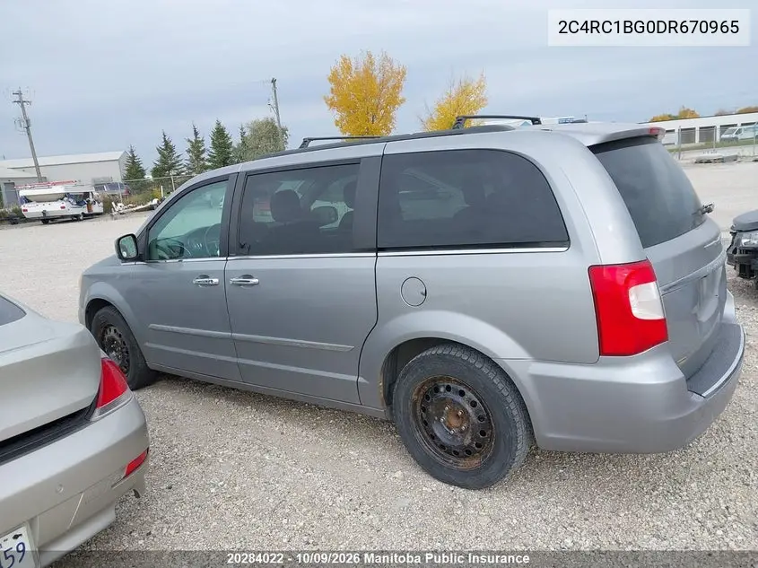 2013 CHRYSLER TOWN & COUNTRY VIN 2C4RC1BG0DR670965 — фото 14