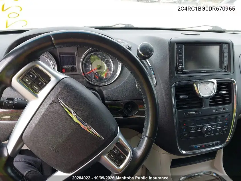 2013 CHRYSLER TOWN & COUNTRY VIN 2C4RC1BG0DR670965 — фото 7