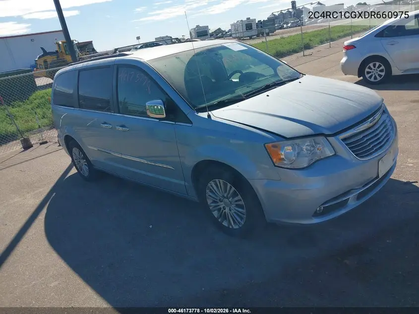 CHRYSLER TOWN & COUNTRY 2013, VIN 2C4RC1CGXDR660975