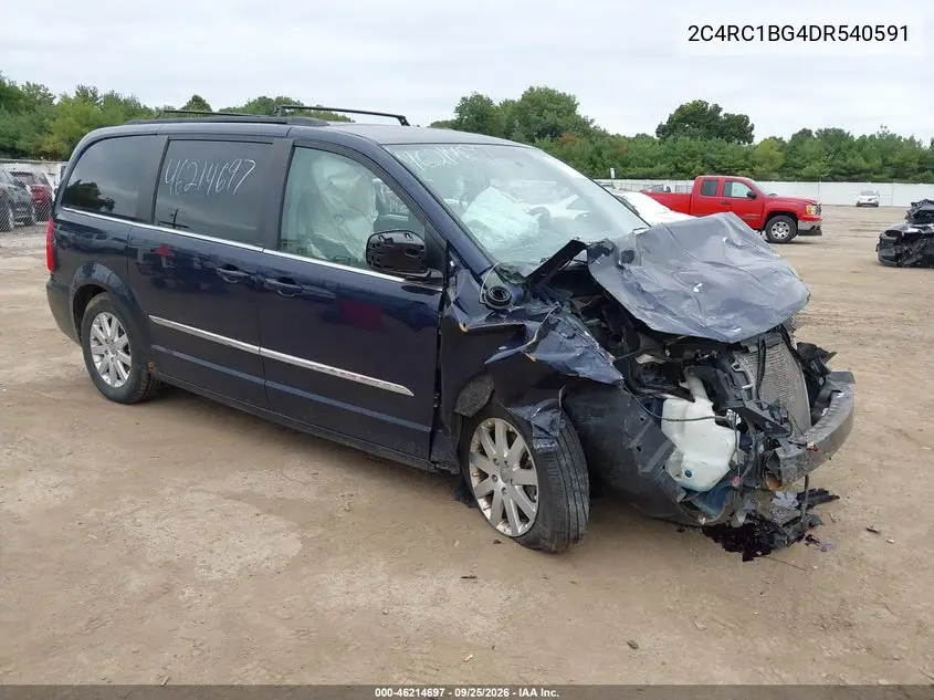 CHRYSLER TOWN & COUNTRY 2013, VIN 2C4RC1BG4DR540591