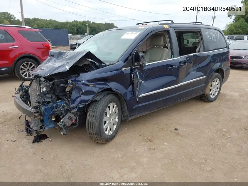 2013 CHRYSLER TOWN & COUNTRY VIN 2C4RC1BG4DR540591 — фото 2