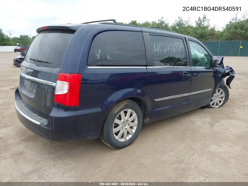 2013 CHRYSLER TOWN & COUNTRY VIN 2C4RC1BG4DR540591 — фото 4