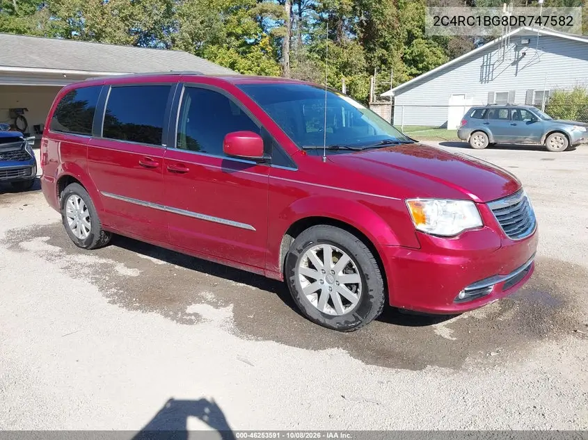 CHRYSLER TOWN & COUNTRY 2013, VIN 2C4RC1BG8DR747582