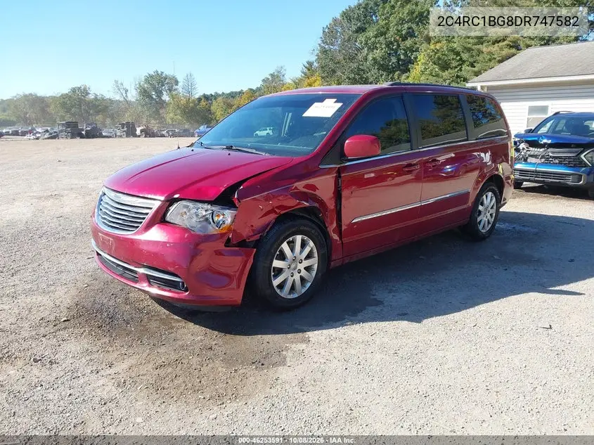 2013 CHRYSLER TOWN & COUNTRY VIN 2C4RC1BG8DR747582 — фото 2