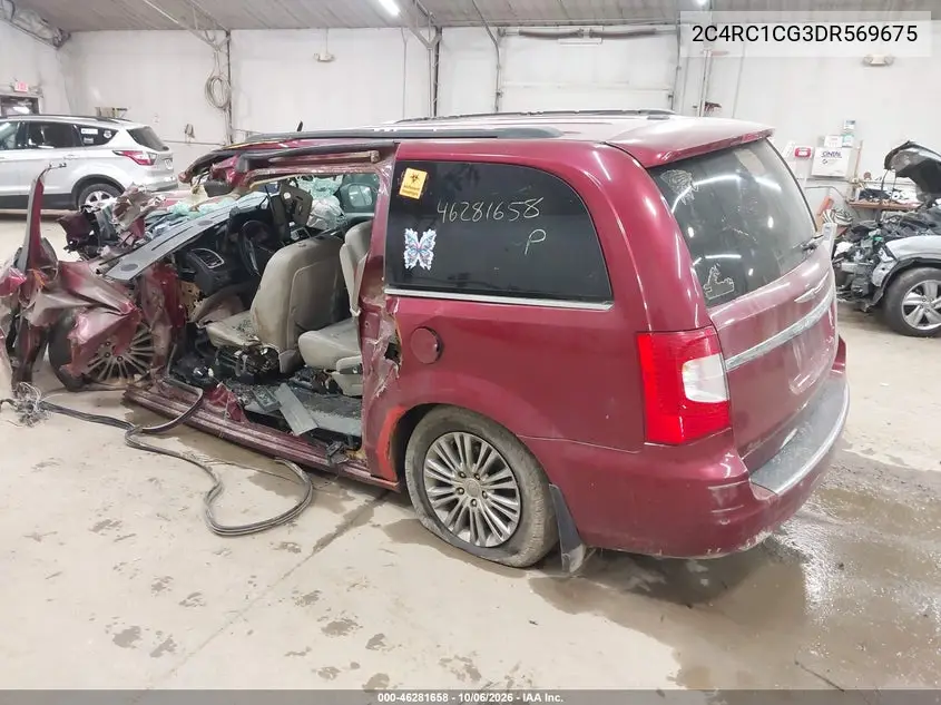 2013 CHRYSLER TOWN & COUNTRY VIN 2C4RC1CG3DR569675 — фото 3
