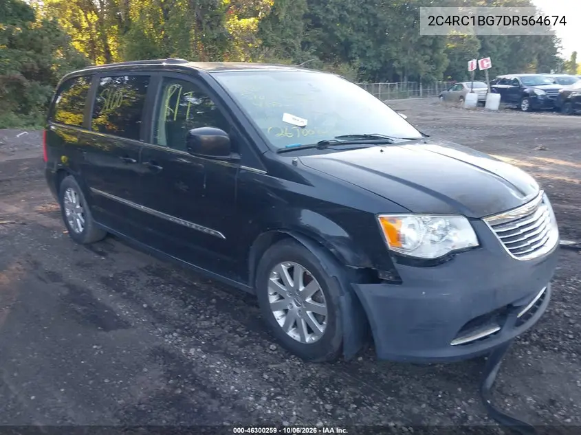CHRYSLER TOWN & COUNTRY 2013, VIN 2C4RC1BG7DR564674