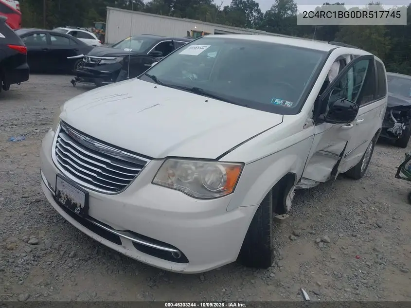 2013 CHRYSLER TOWN & COUNTRY VIN 2C4RC1BG0DR517745 — фото 2