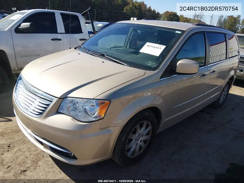 2013 CHRYSLER TOWN & COUNTRY VIN 2C4RC1BG2DR570754 — фото 2