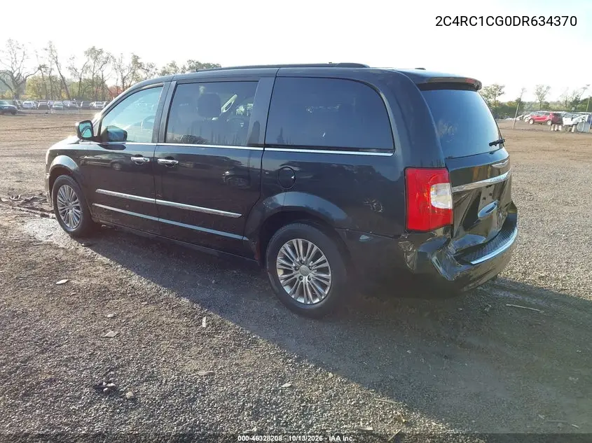 2013 CHRYSLER TOWN & COUNTRY VIN 2C4RC1CG0DR634370 — фото 3
