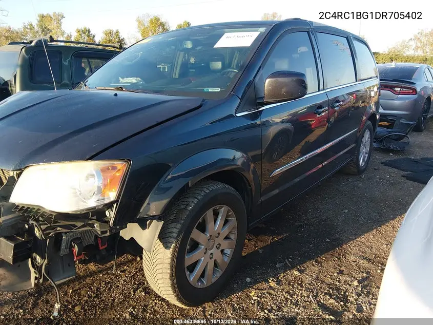 2013 CHRYSLER TOWN & COUNTRY VIN 2C4RC1BG1DR705402 — фото 2