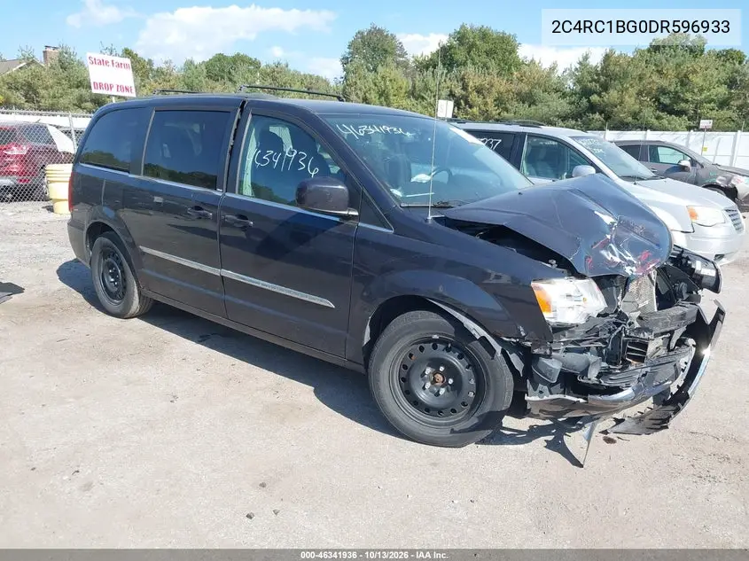 CHRYSLER TOWN & COUNTRY 2013, VIN 2C4RC1BG0DR596933