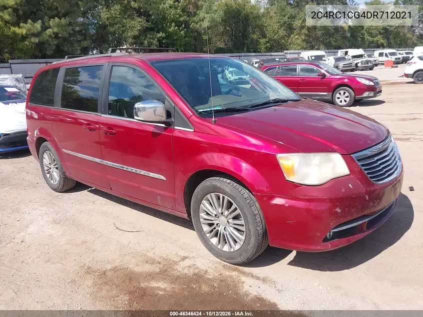 CHRYSLER TOWN & COUNTRY 2013, VIN 2C4RC1CG4DR712021
