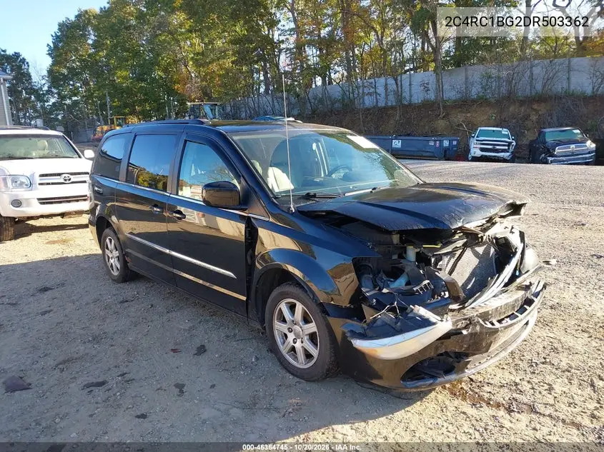 CHRYSLER TOWN & COUNTRY 2013, VIN 2C4RC1BG2DR503362