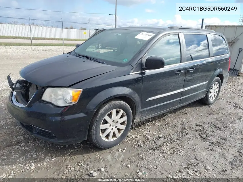 2013 CHRYSLER TOWN & COUNTRY VIN 2C4RC1BG5DR560249 — фото 2