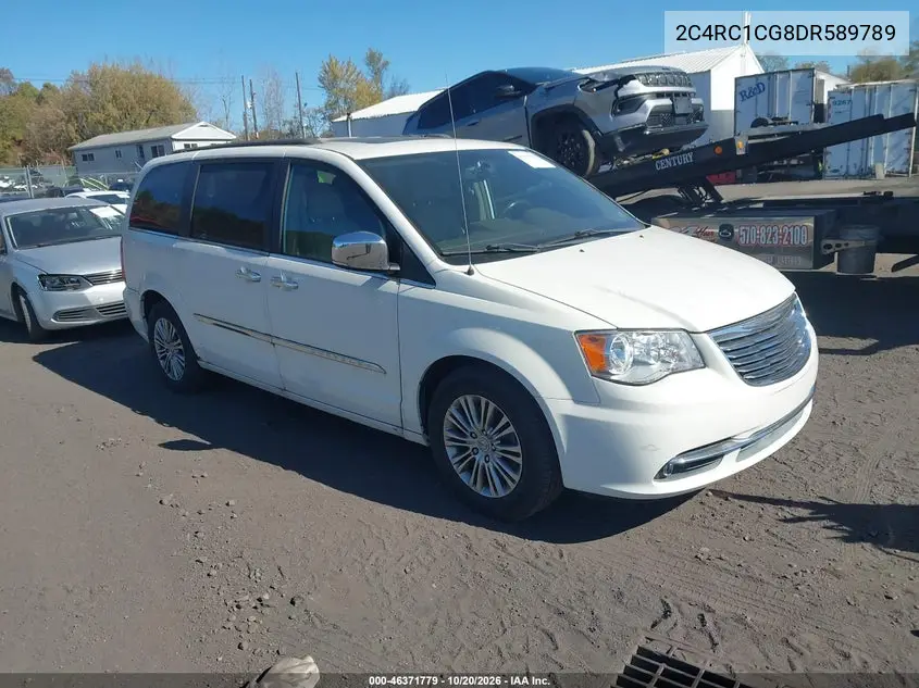 CHRYSLER TOWN & COUNTRY 2013, VIN 2C4RC1CG8DR589789