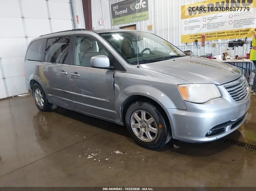 CHRYSLER TOWN & COUNTRY 2013, VIN 2C4RC1BG3DR637779