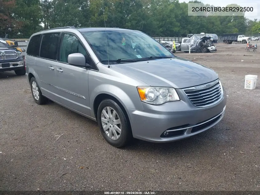 CHRYSLER TOWN & COUNTRY 2014, VIN 2C4RC1BG3ER292500