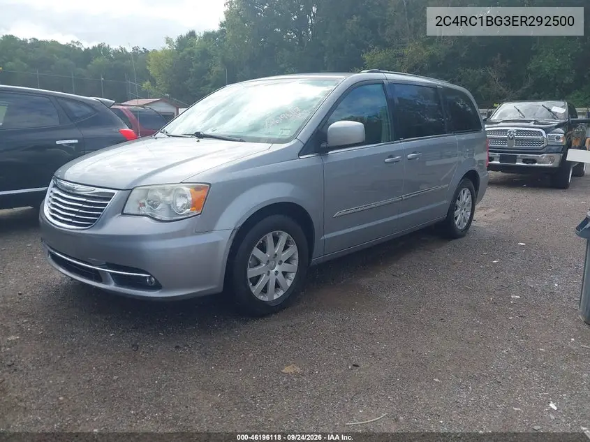 2014 CHRYSLER TOWN & COUNTRY VIN 2C4RC1BG3ER292500 — фото 2